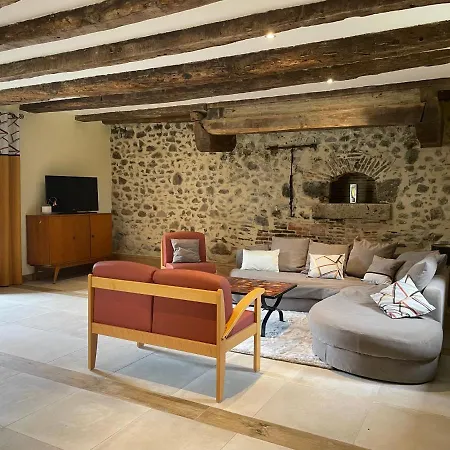 Semesterbostad A La Campagne Au Bord D'un 8 Personnes Saint-Quentin-sur-Charente